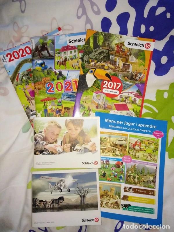 Juguetes antiguos: 5 Cat&aacute;logos Schleich (Espa&ntilde;a)