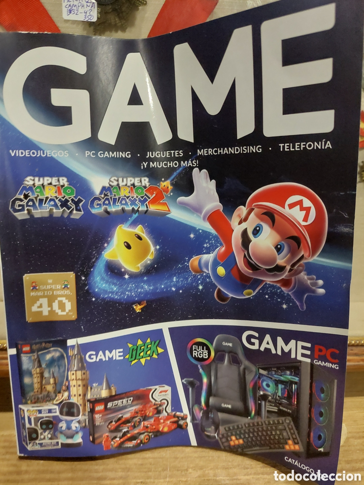 Juguetes antiguos: CAT&Aacute;LOGO GAME JUEGOS n&uacute;mero 107