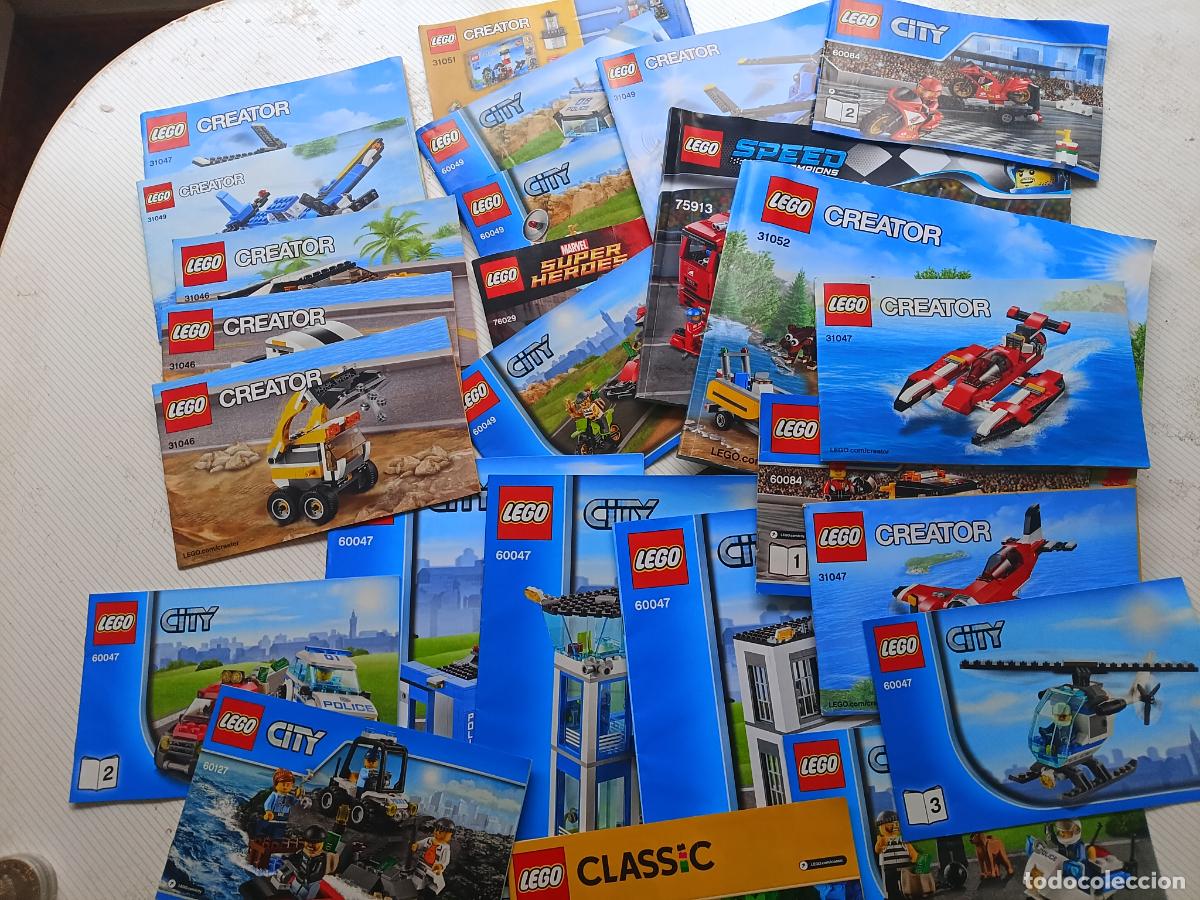 Juguetes antiguos: 26 cat&aacute;logos LEGO diferentes