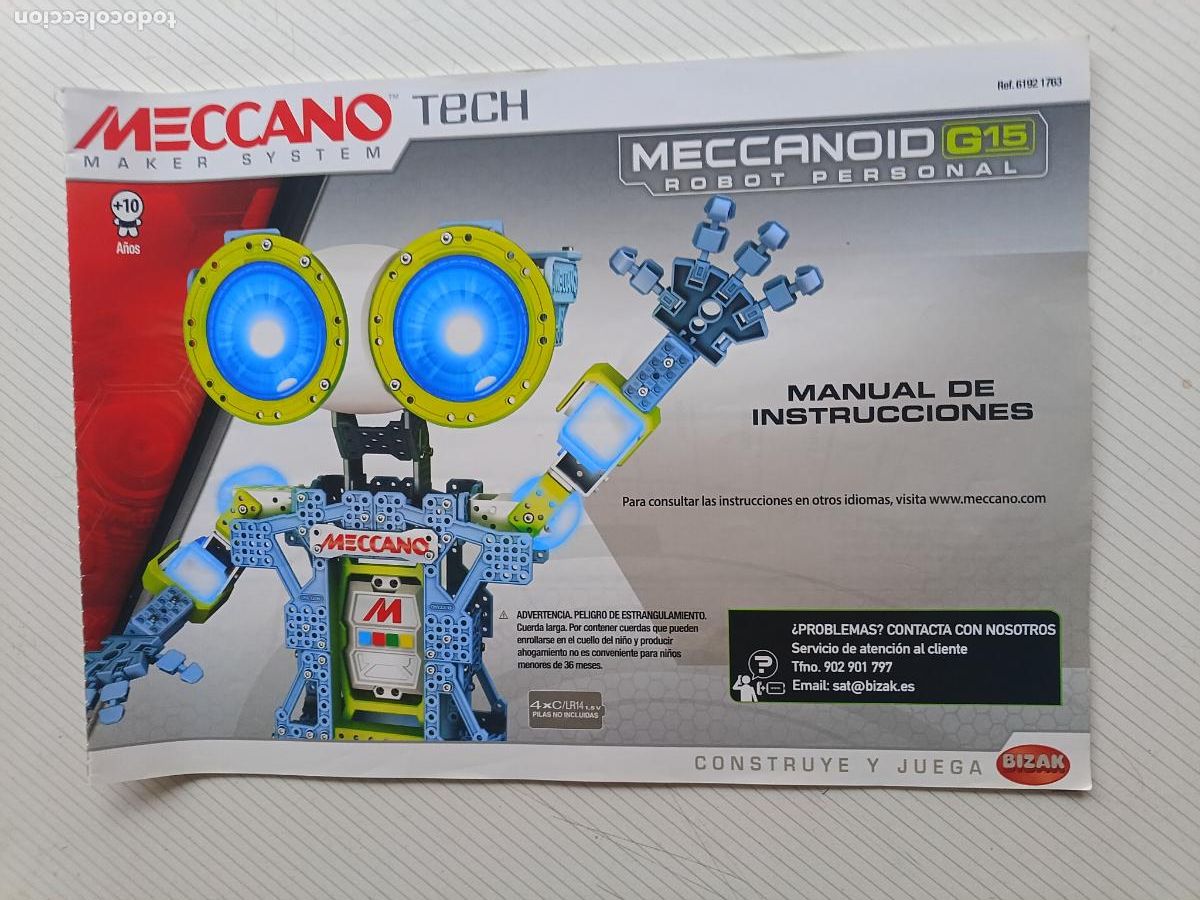 Juguetes antiguos: Meccano Tech Maker System