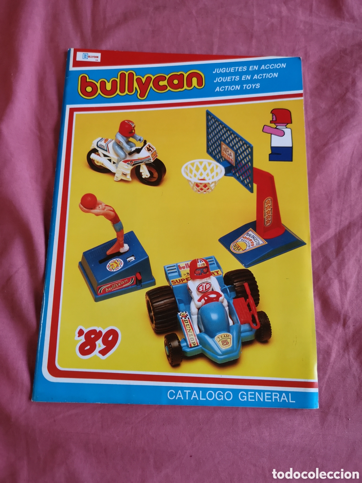 Juguetes antiguos: Cat&aacute;logo de BULLYCAM. De 1989. Con 38 p&aacute;ginas de 29,5x21 cm. SIN USAR.