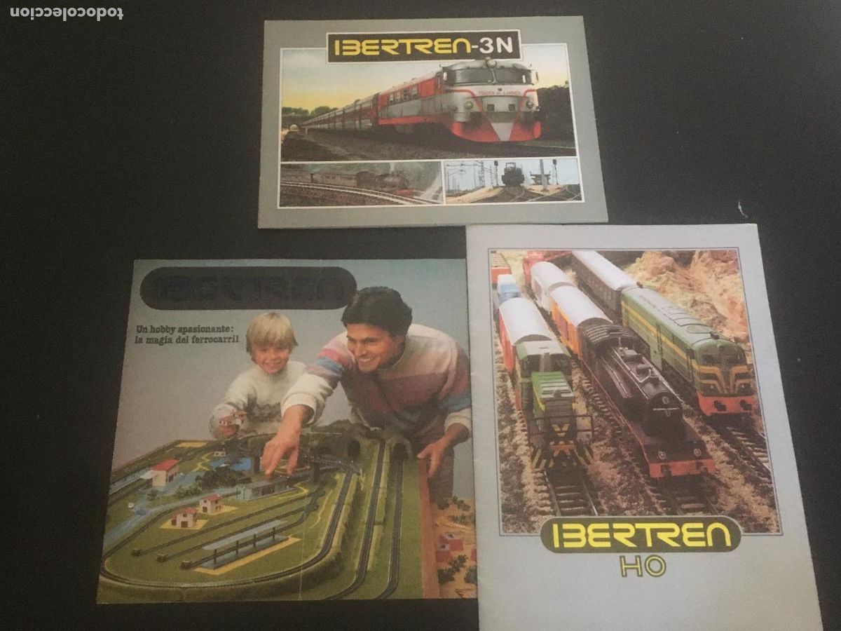 Juguetes antiguos: ibertren 3 catalogos originales antiguos
