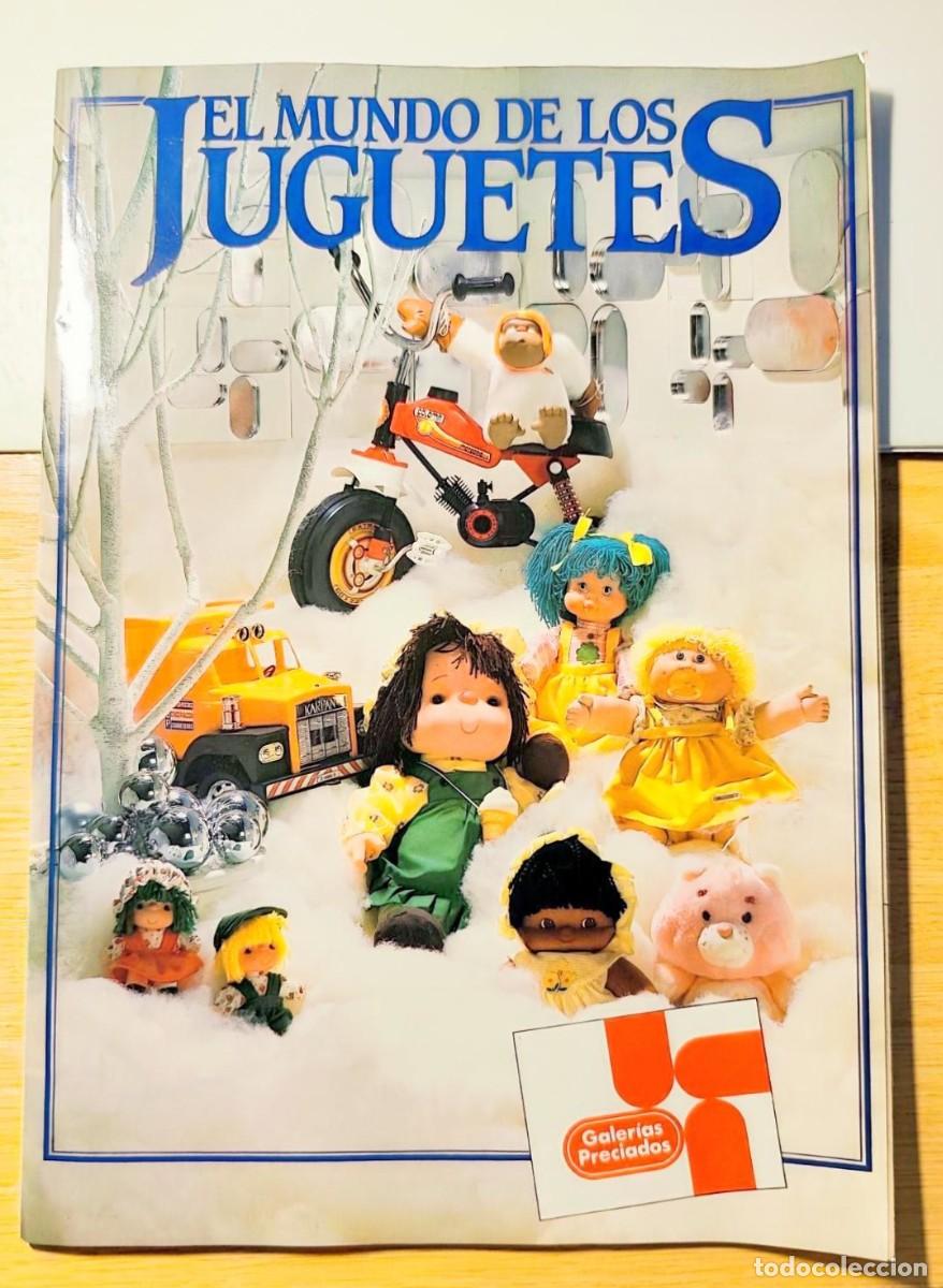 Juguetes antiguos: El mundo de los juguetes- Cat&aacute;logo de Galerias Preciados 1984 1985 SCALEXTRIC TENTE AIGAM BOYS