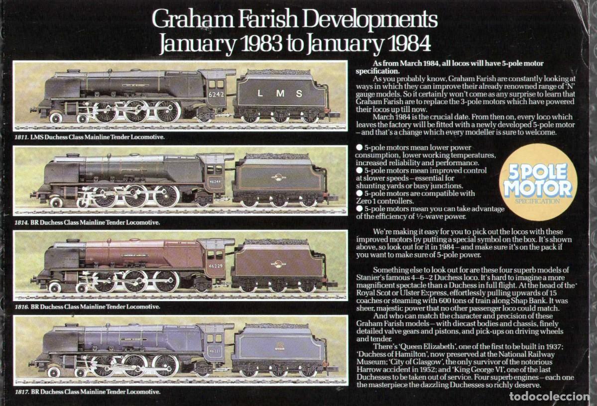 Juguetes antiguos: cat&agrave;logo GRAHAM FARISH N GAUGE January 1993 NEW RELEASES DEVELOPMENT - en Ingl&eacute;s
