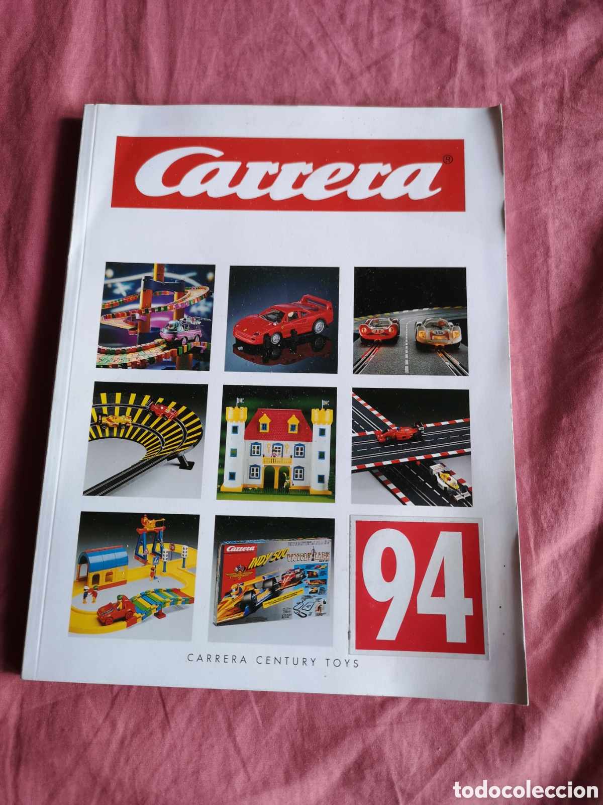 Juguetes antiguos: CARRERA. Pistas. Cat&aacute;logo de 1994. Con 115 p&aacute;ginas de 28x21 cm. SIN USAR.
