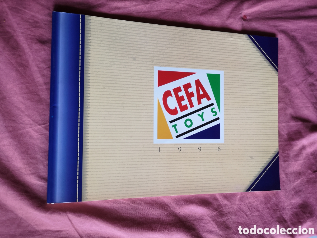 Juguetes antiguos: CEFA. Cat&aacute;logo de 1996. Con 79 p&aacute;ginas de 21x29,5 cm. SIN USAR.