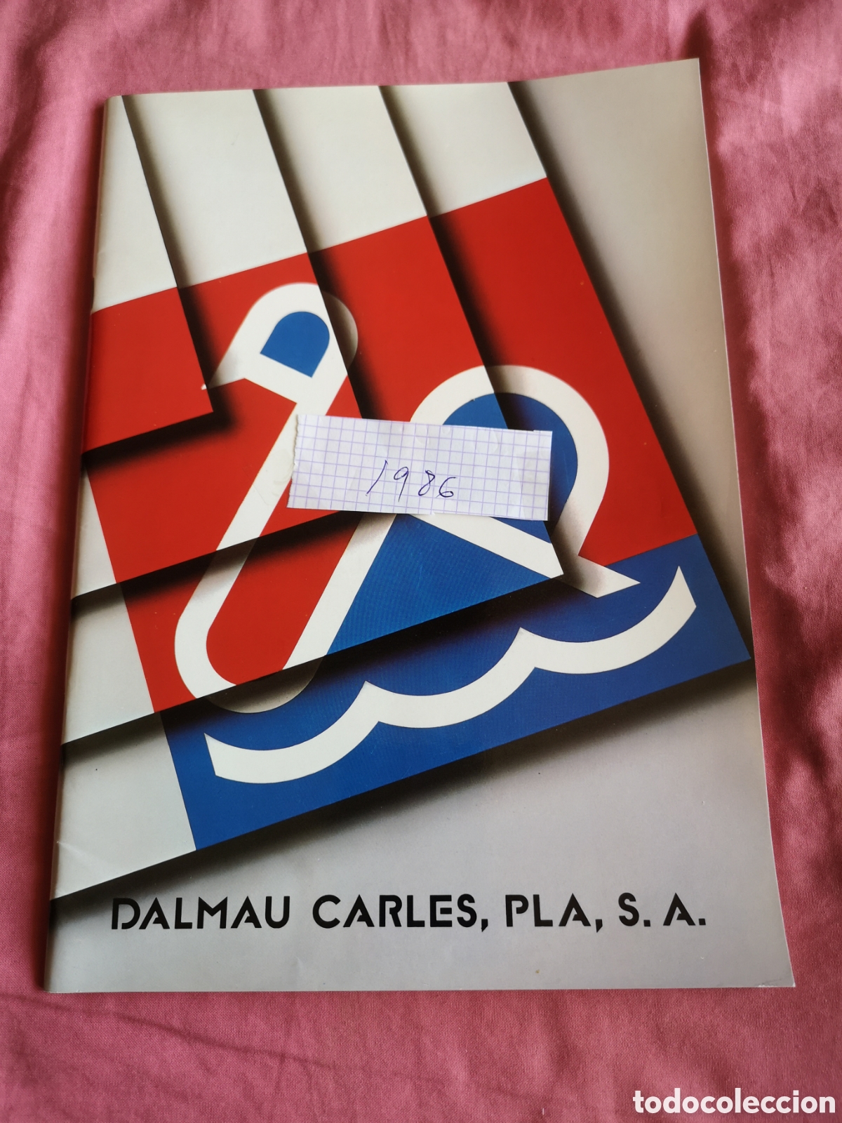 Juguetes antiguos: DALMAU CARLES PLA. Cat&aacute;logo de 1986. Con 53 p&aacute;ginas de 29,5x21 cm. SIN USAR.