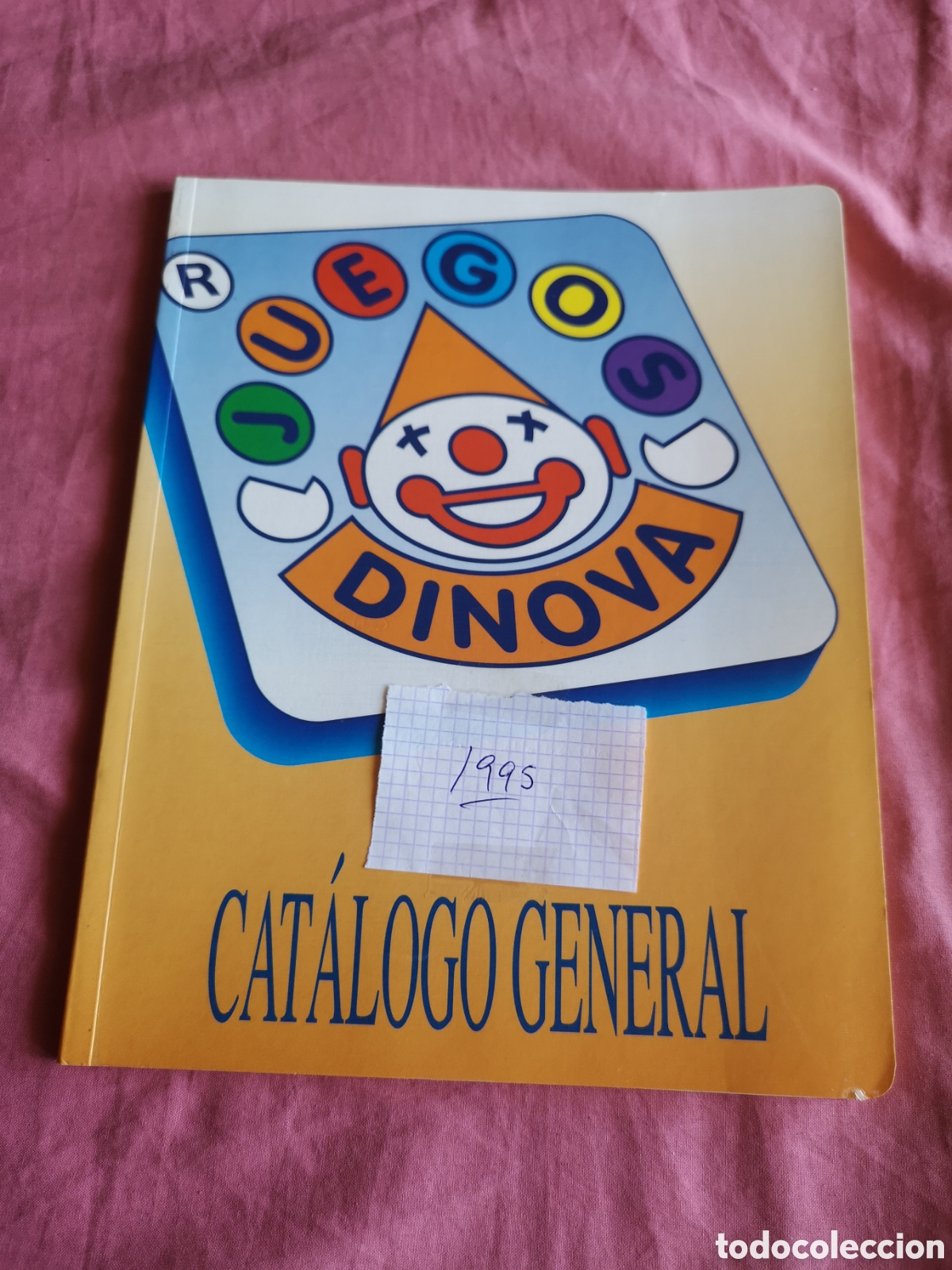 Juguetes antiguos: DINOVA. Juegos. Cat&aacute;logo de 1995. Con 80 p&aacute;ginas de 27x21,5 cm. SIN USAR.
