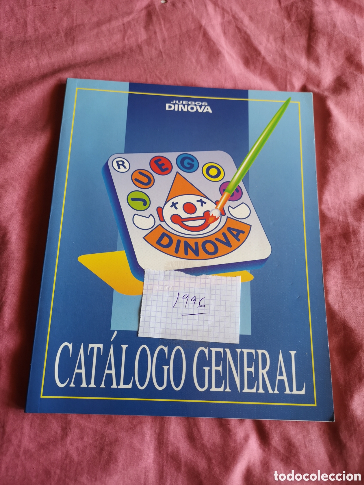 Juguetes antiguos: DINOVA. Juegos. Cat&aacute;logo de 1996. Con 86 p&aacute;ginas de 27x21,5 cm. SIN USAR.