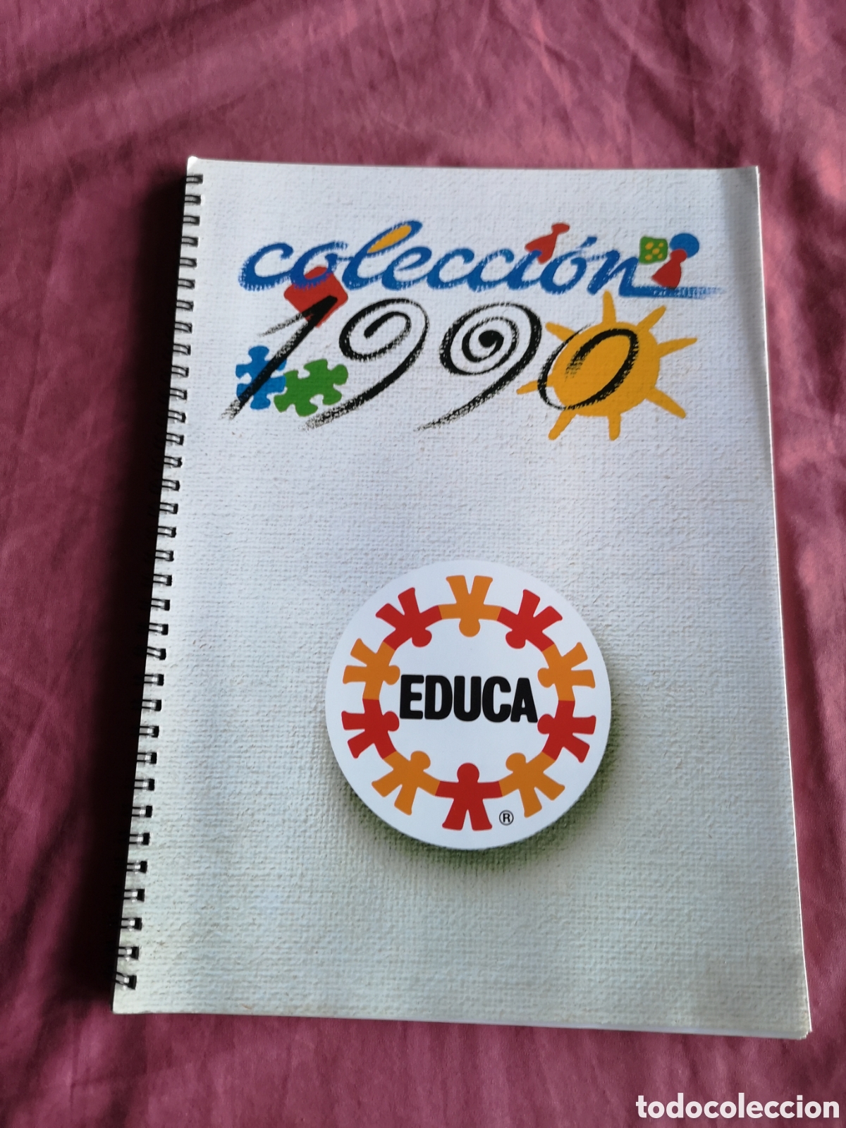 Juguetes antiguos: EDUCA. Cat&aacute;logo de 1990. Con 92 p&aacute;ginas de 29,5x21 cm. SIN USAR.