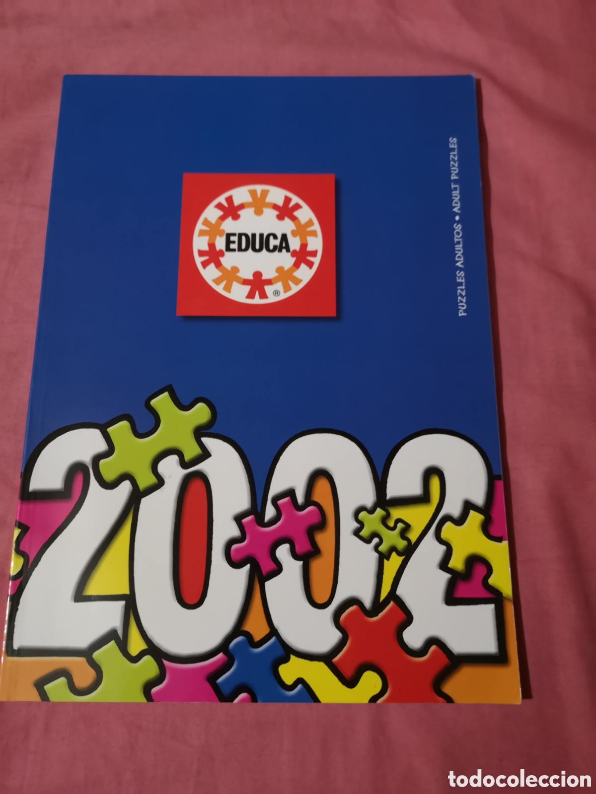 Juguetes antiguos: EDUCA. CAT&Aacute;LOGO DE 2002. PUZZLES ADULTOS. Con 96 p&aacute;ginas de 29,5x21 cm. SIN USAR.