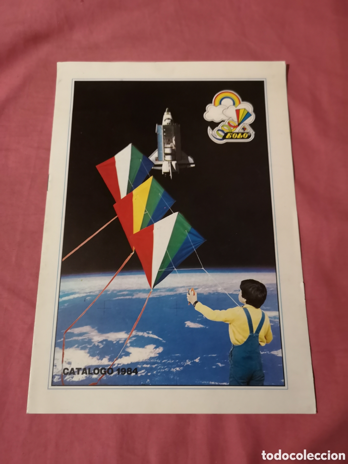 Juguetes antiguos: COMETAS EOLO. Cat&aacute;logo de 1984. Con 9 p&aacute;ginas de 29,5x21 cm. SIN USAR.