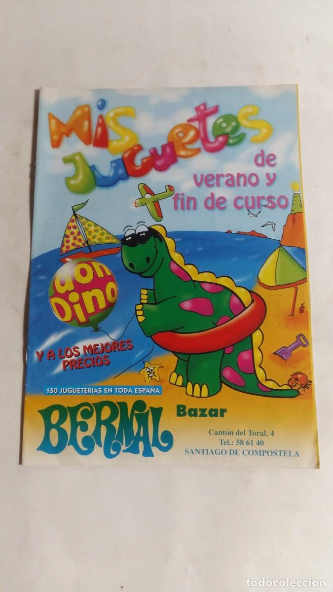 Juguetes antiguos: Cat&aacute;logo Don Dino, Mis Juguetes de Verano y Fin de Curso, 1995, Bernal Bazar