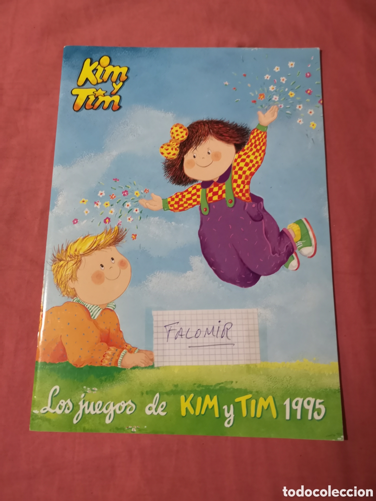 Juguetes antiguos: FALOMIR. JUEGOS DE KIM Y TIM. Cat&aacute;logo de 1995. Con 22 p&aacute;ginas de 29,5x21 cm. SIN USAR.
