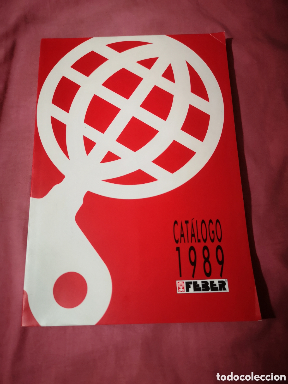 Juguetes antiguos: FEBER. CAT&Aacute;LOGO &Uacute;NICO DE 1989. Con 192 p&aacute;ginas de 30x21cm. SIN USAR.