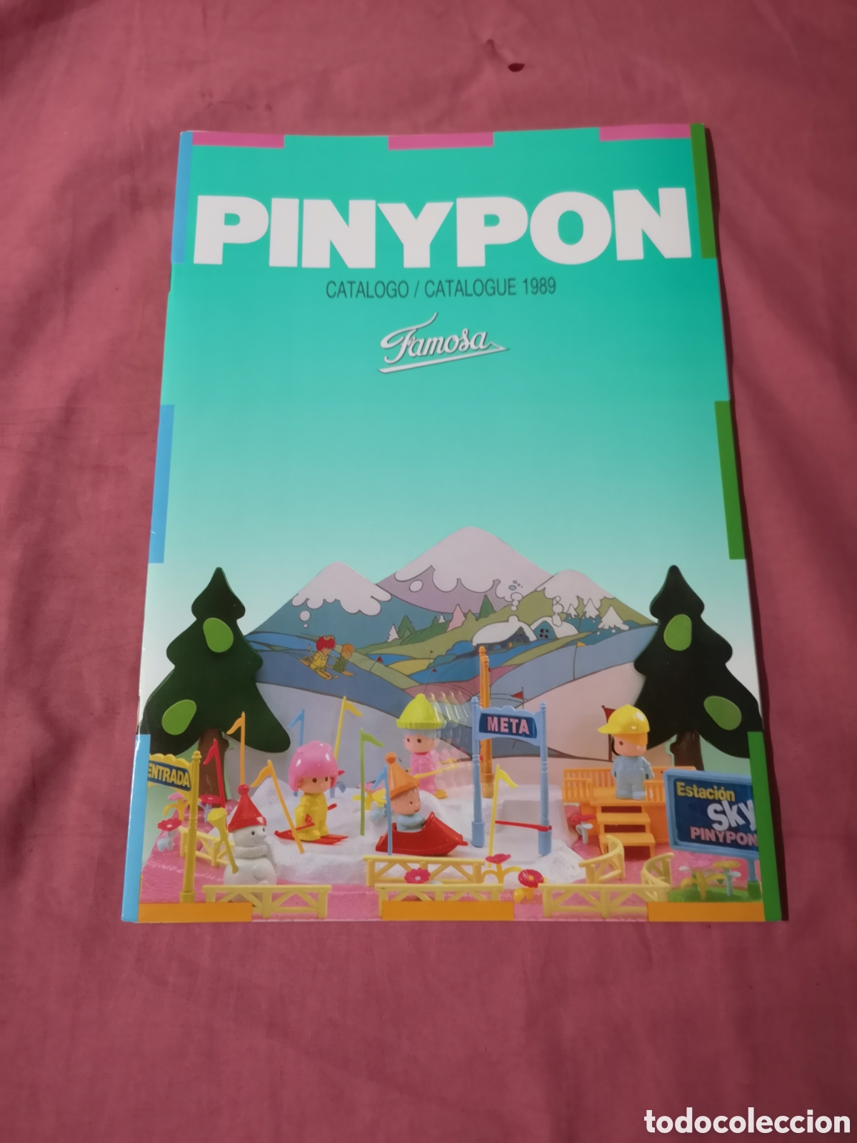 Juguetes antiguos: FAMOSA. TODO PIN Y PON. Cat&aacute;logo de 1989. Con 20 p&aacute;ginas de 29,5x21. SIN USAR
