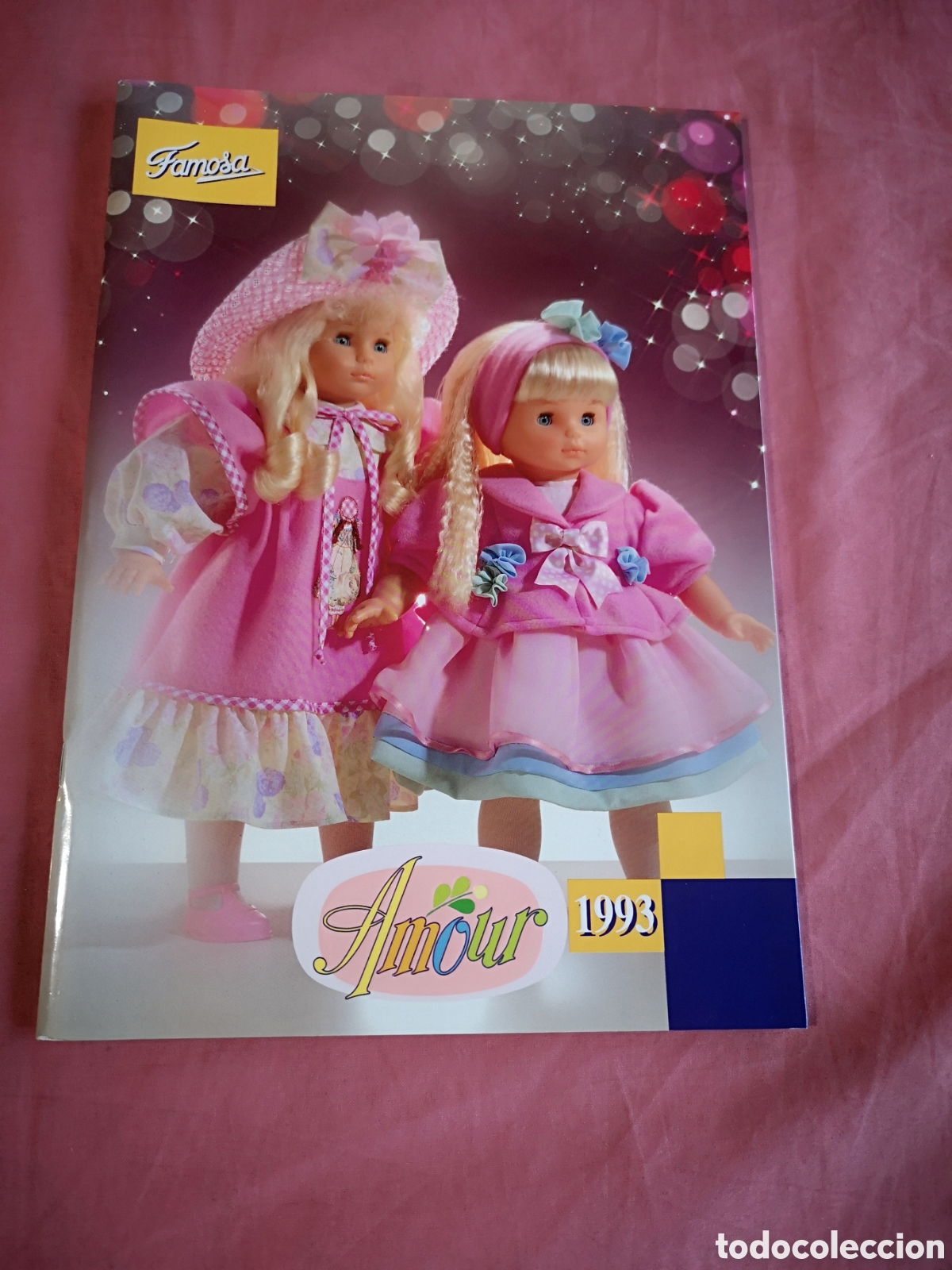 Juguetes antiguos: FAMOSA. AMOUR. MU&Ntilde;ECAS. Cat&aacute;logo de 1993. Con 45 p&aacute;ginas de 29,5x21 cm. SIN USAR.