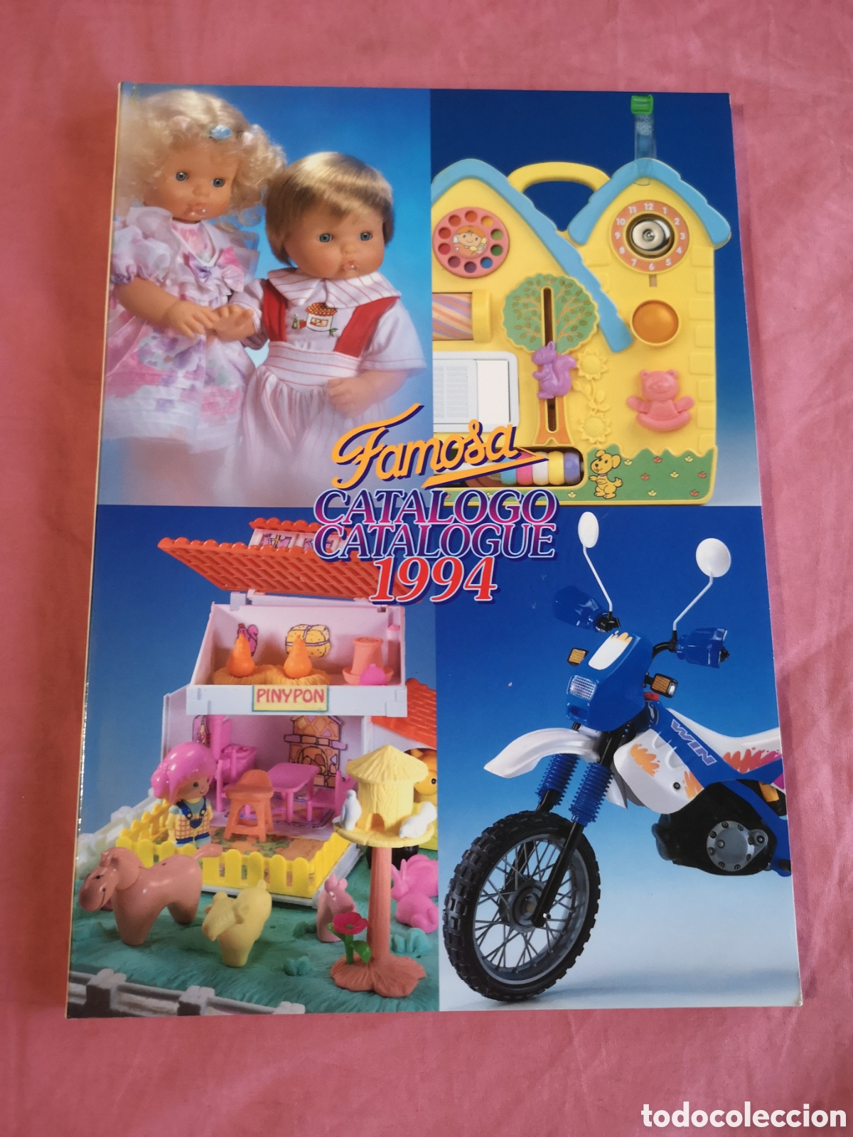 Juguetes antiguos: FAMOSA. Cat&aacute;logo de 1994. CON NANCYS. Con 129 p&aacute;ginas de 29,5x21 cm. SIN USAR.