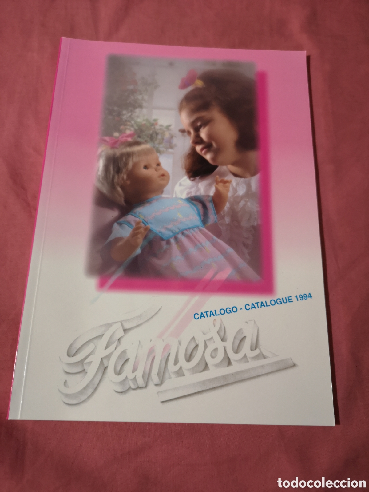 Juguetes antiguos: FAMOSA. MU&Ntilde;ECAS VARIAS. Cat&aacute;logo de 1994. Con 92 p&aacute;ginas de 29,5x21 cm. SIN USAR.
