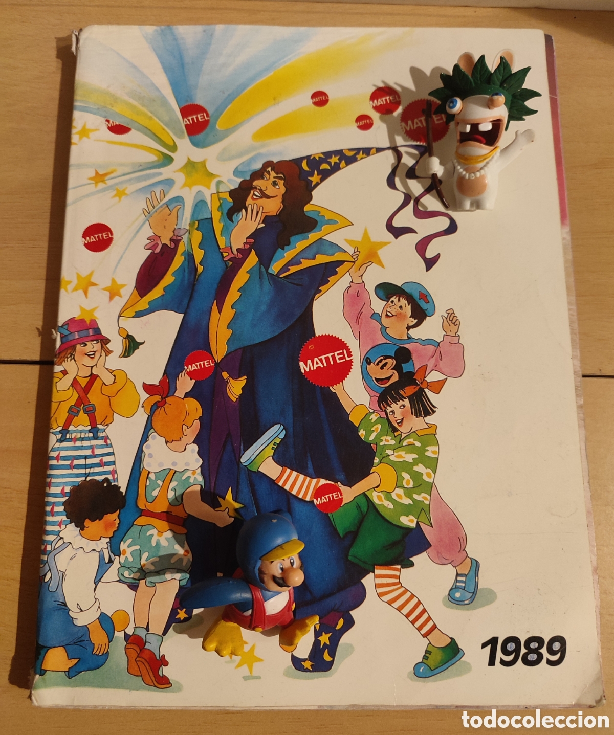 Juguetes antiguos: Catalogo para Jugueterias Mattel 1989 Motu Masters del universo Barbie Popples Bravestarr He-man