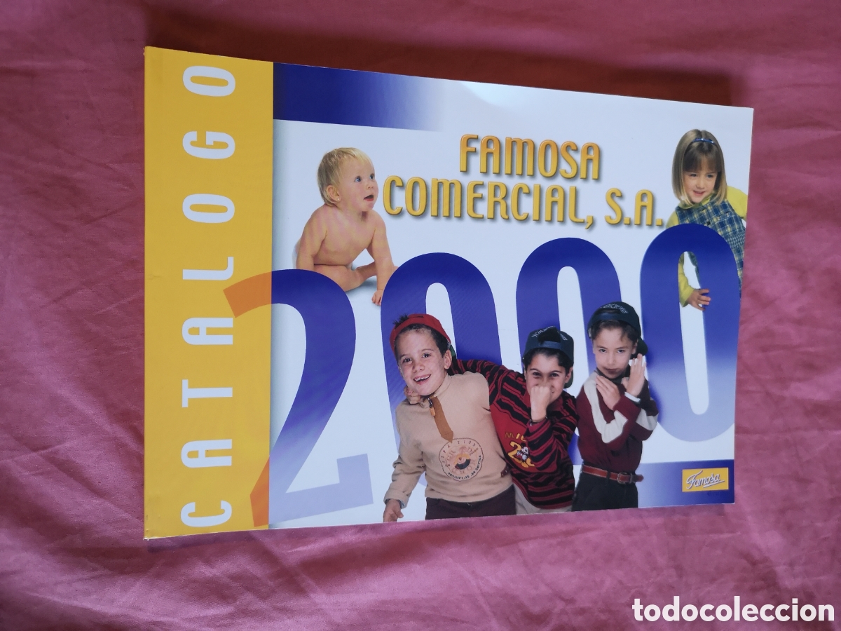 Juguetes antiguos: FAMOSA COMERCIAL. Cat&aacute;logo del a&ntilde;o 2000. X&mdash;MEN, Spider-Man, etc. 171 p&aacute;ginas de 29,5x21cm.SIN USAR.