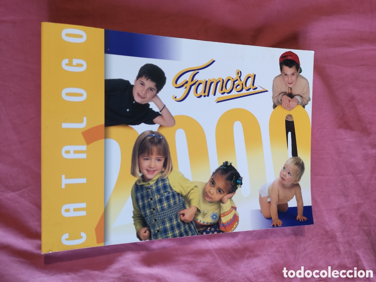 Juguetes antiguos: FAMOSA. Cat&aacute;logo del a&ntilde;o 2000. VARIOS. Con 327 p&aacute;ginas de 29,5x21 cm. SIN USAR.