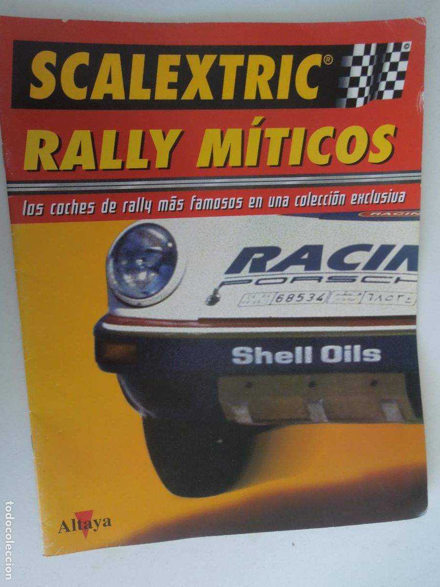 Juguetes antiguos: SCALEXTRIC - RALLY M&Iacute;TICOS - ALTAYA LOS COHES DE RALLY MAS FAMOSOS EN UNA COLECCION EXCLUSIVA - N&ordm; 1