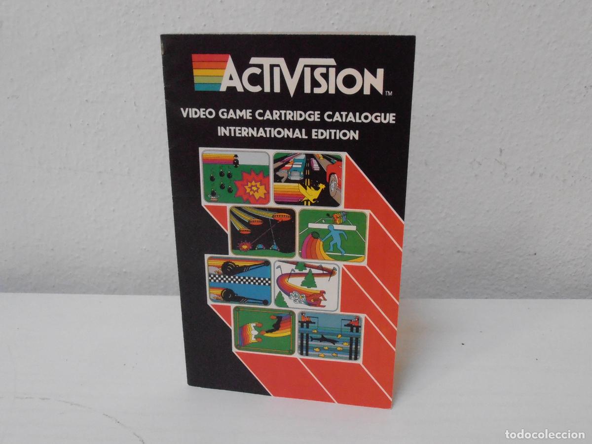 Juguetes antiguos: CATALOGO, ACTIVISION, VIDEOGAME CARTRIDGE CATALOGUE INTERNATIONAL EDITION, ATARI
