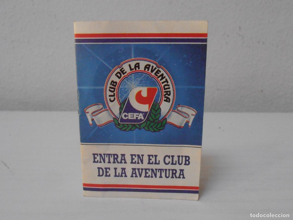Juguetes antiguos: CATALOGO, CLUB DE LA AVENTURA CEFA, DESPLEGABLE, A&Ntilde;OS 80