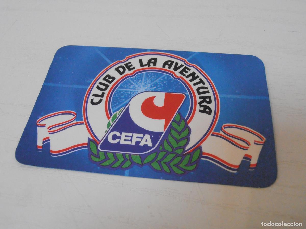 Juguetes antiguos: CARNET, CLUB DE LA AVENTURA CEFA, A&Ntilde;OS 80