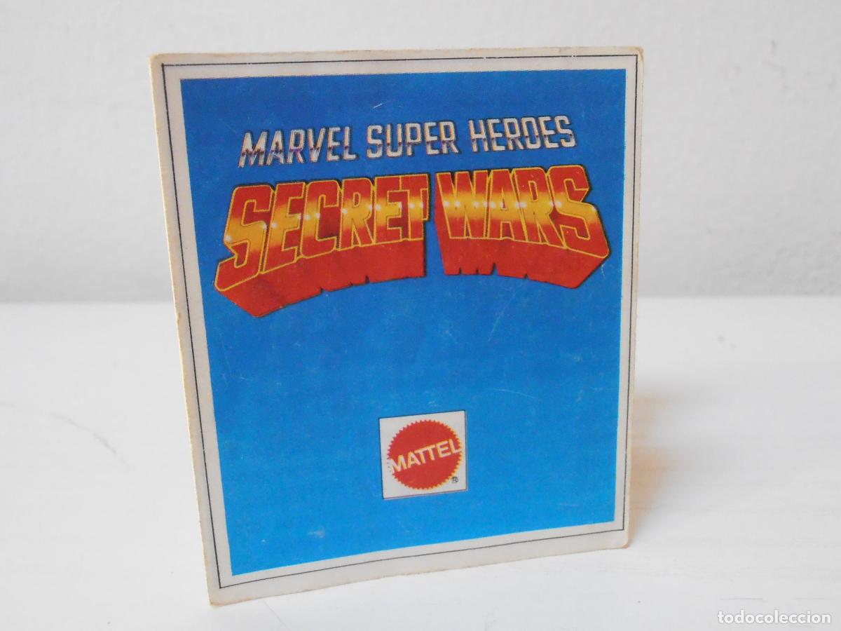 Juguetes antiguos: CATALOGO, MARVEL SUPER HEROES, SECRET WARS, DESPLEGABLE, A&Ntilde;OS 80