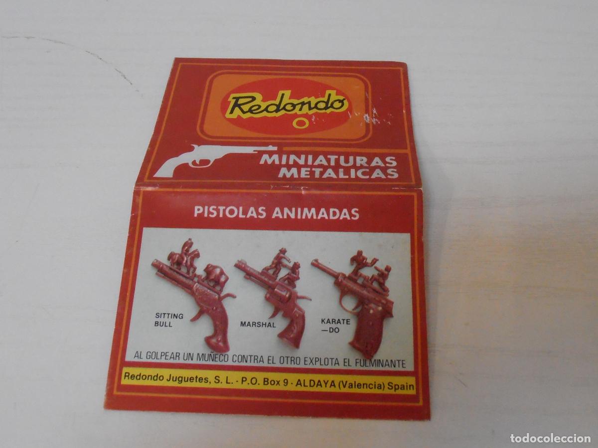 Juguetes antiguos: CATALOGO, REDONDO MINIATURAS METALICAS, DESPLEGABLE, A&Ntilde;OS 80