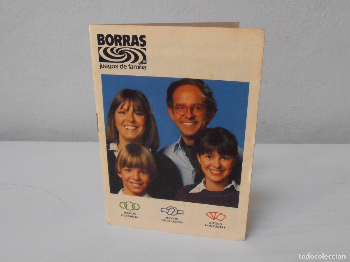 Antikes Spielzeug: CATALOGO, BORRAS PBP, JUEGOS DE MESA, DESPLEGABLE, A&Ntilde;OS 80