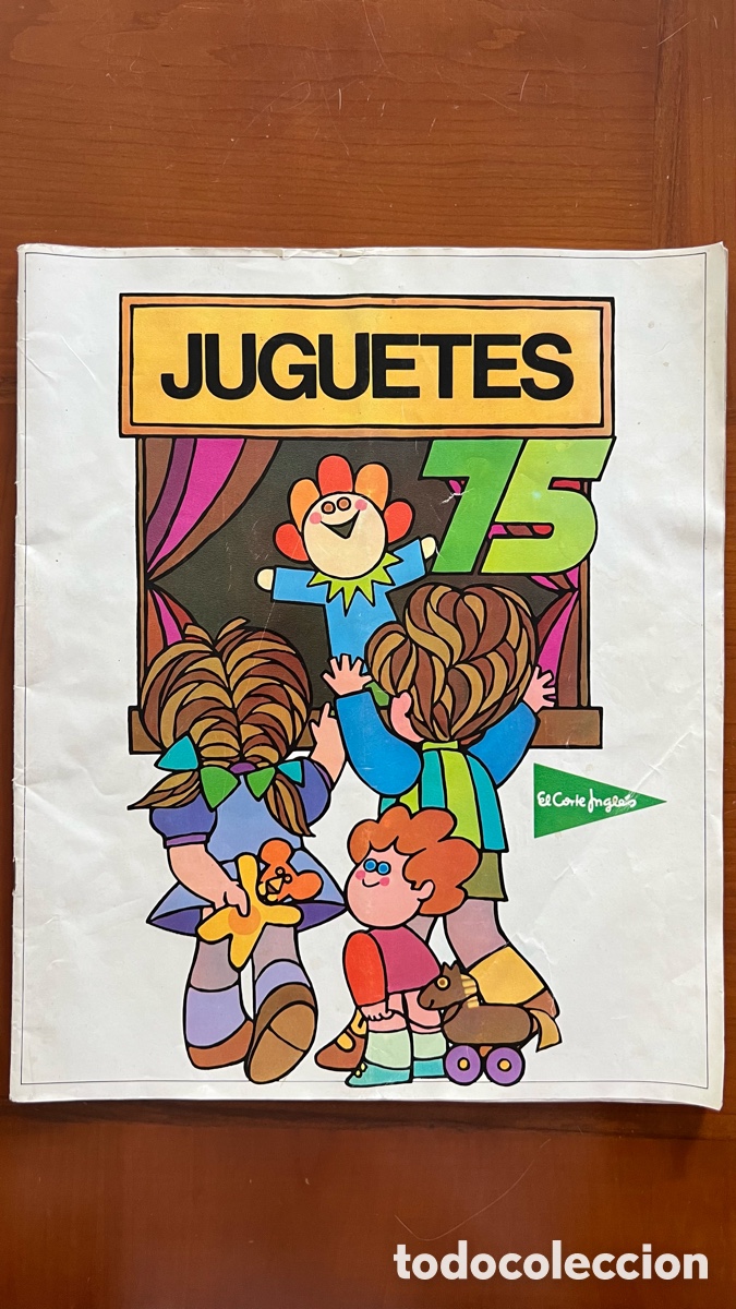Juguetes antiguos: CATALOGO JUGUETES CORTE INGLES 75 , 1975