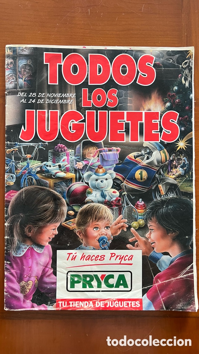 Juguetes antiguos: Antiguo catalogo juguetes Pryca 93 ?, 1993 ?