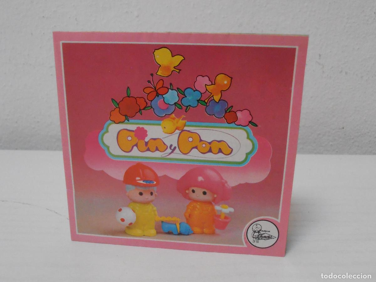 Juguetes antiguos: CATALOGO, PIN Y PON ROSA, DESPLEGABLE, FAMOSA A&Ntilde;OS 80