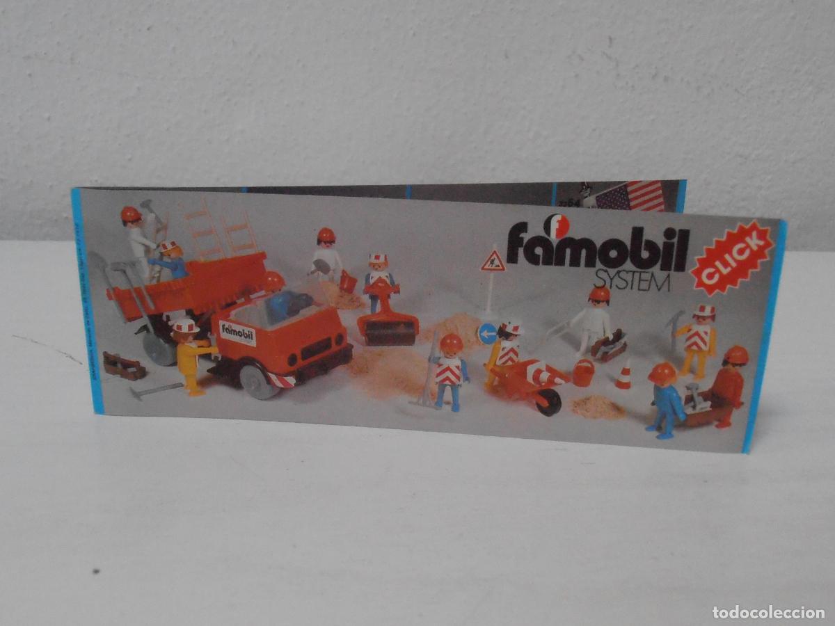 Juguetes antiguos: CATALOGO, FAMOBIL SYSTEM CLICK DESPLEGABLE, FAMOSA A&Ntilde;OS 70