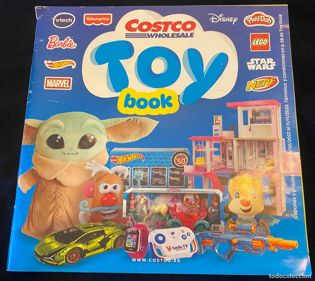 Juguetes antiguos: Cat&aacute;logo de juguetes y decoraci&oacute;n navide&ntilde;a de hipermercados Costco Wholesale. A&ntilde;o 2022. Buen estado.