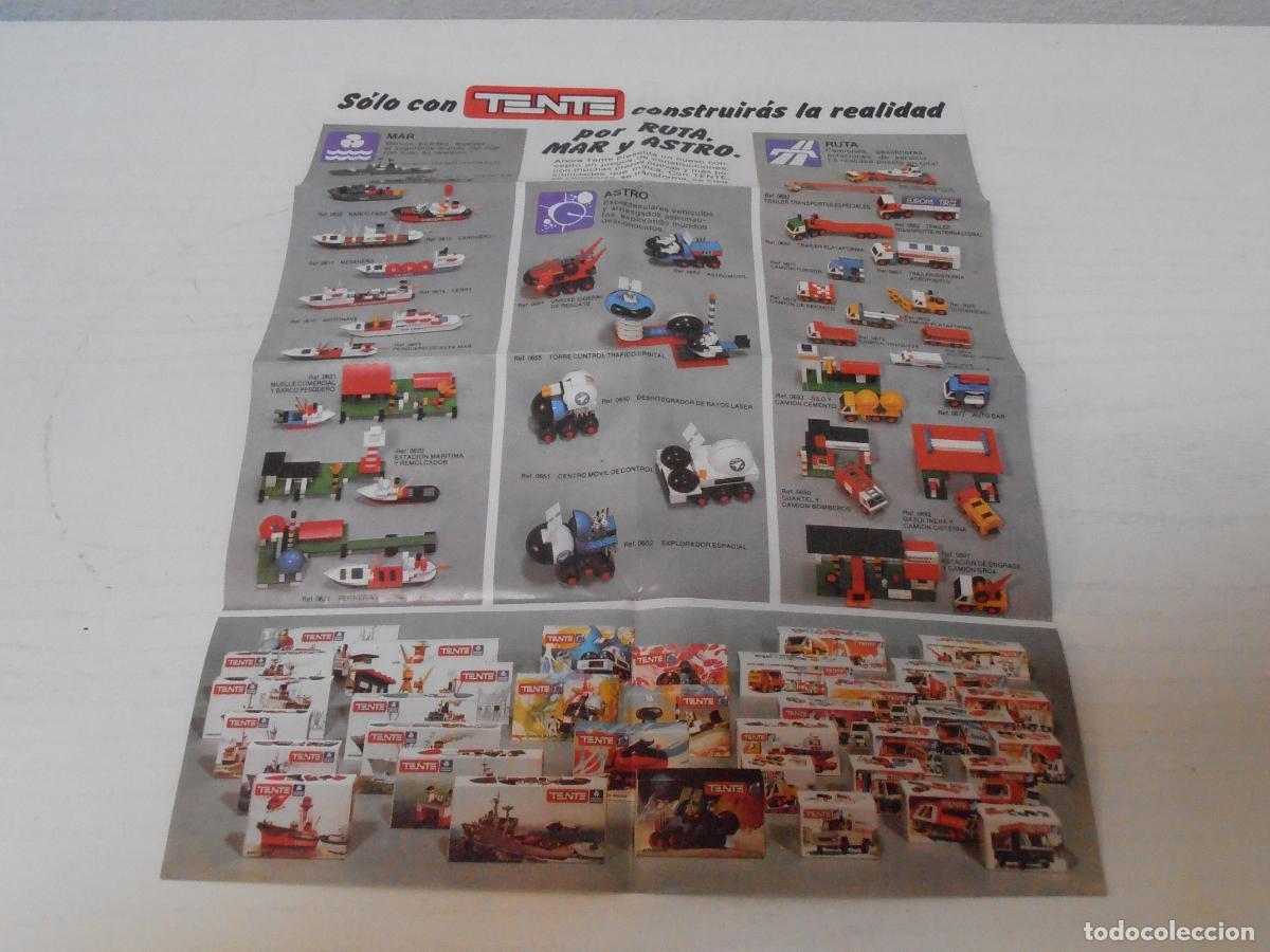 Juguetes antiguos: CATALOGO, TENTE RUTA MAR Y ASTRO, DESPLEGABLE, EXIN