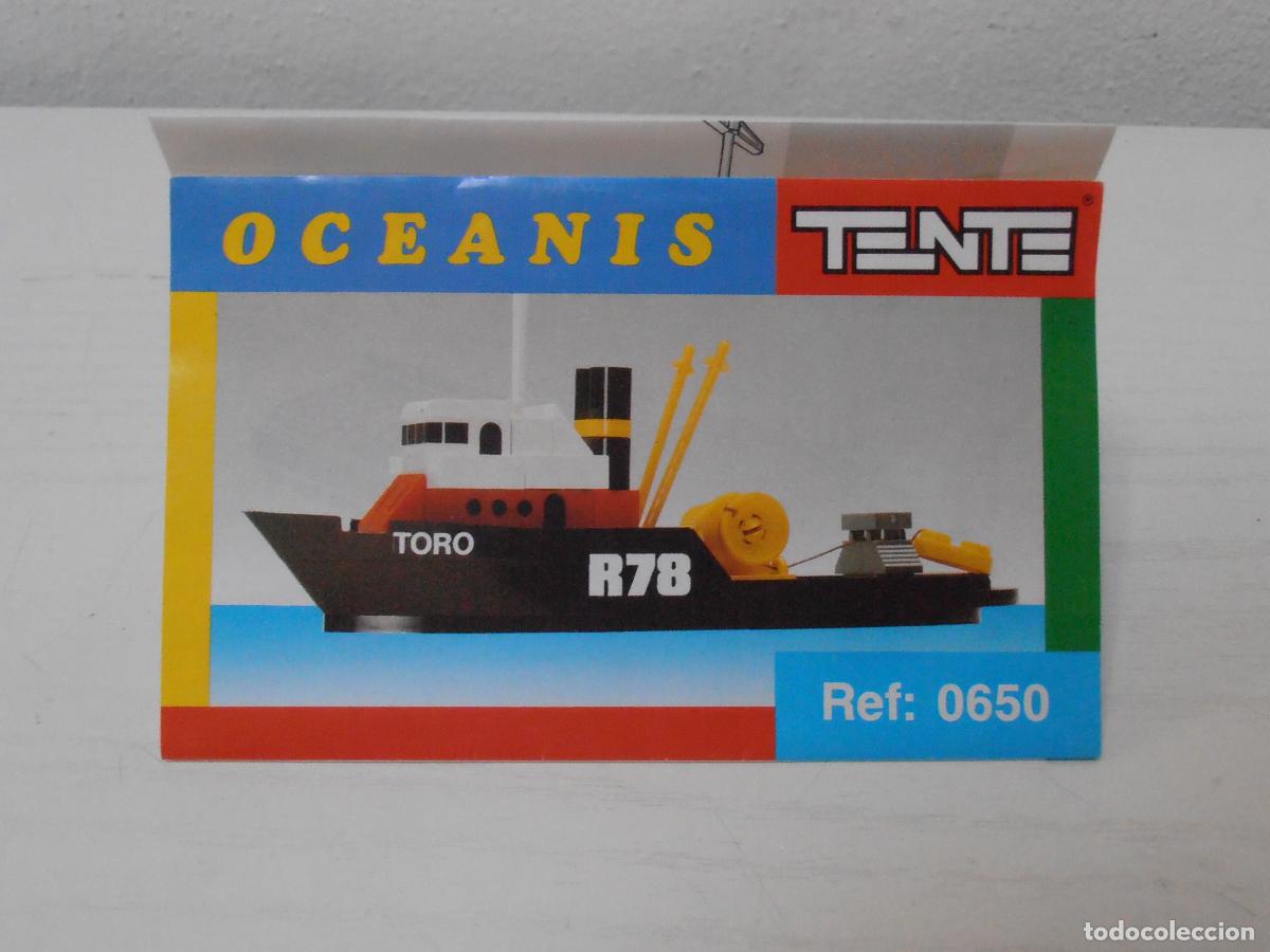 Juguetes antiguos: INSTRUCCIONES, TENTE OCEANIS, REF 0650, EXIN