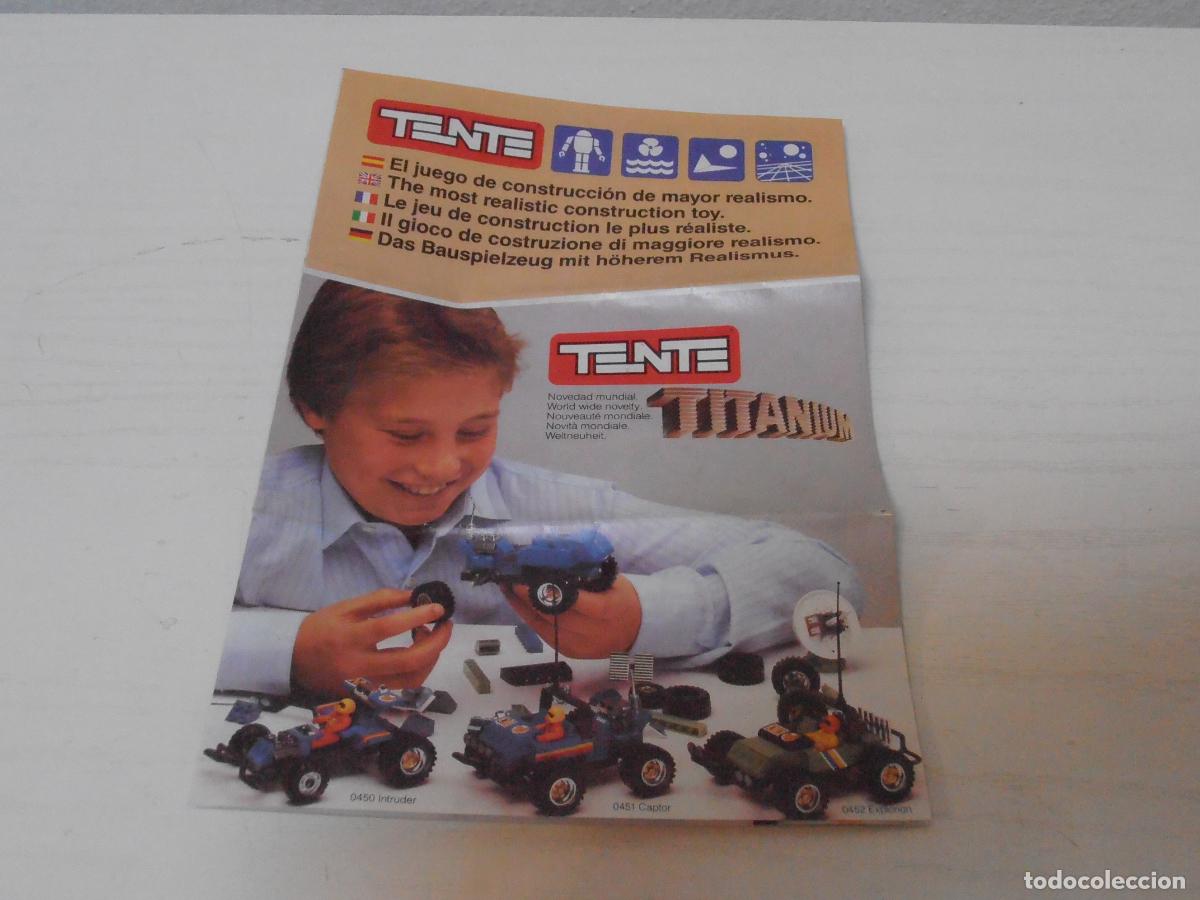 Juguetes antiguos: CATALOGO, TENTE TITANIUM, DESPLEGABLE, EXIN