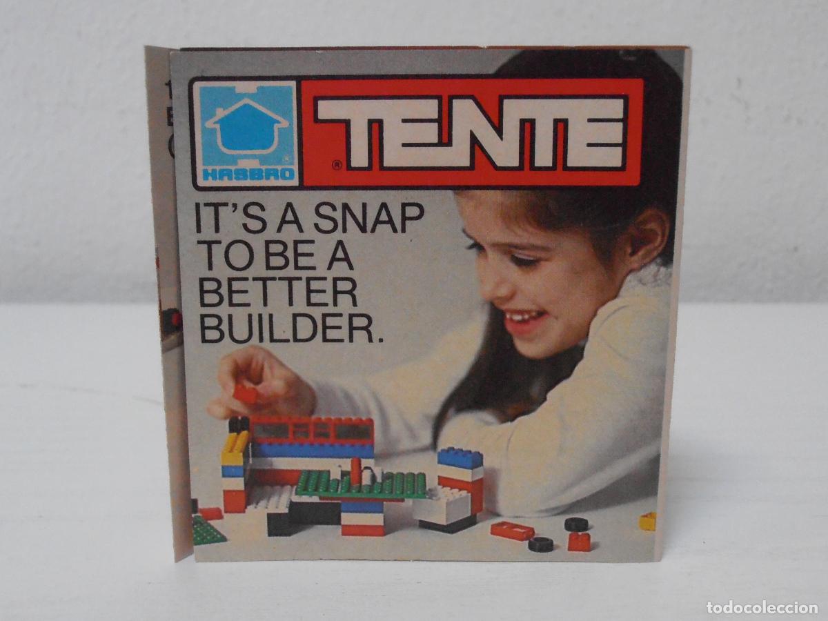 Juguetes antiguos: CATALOGO, TENTE IT&acute;S A SNAP TO BE A BETTER BUILDER, DESPLEGABLE, HASBRO