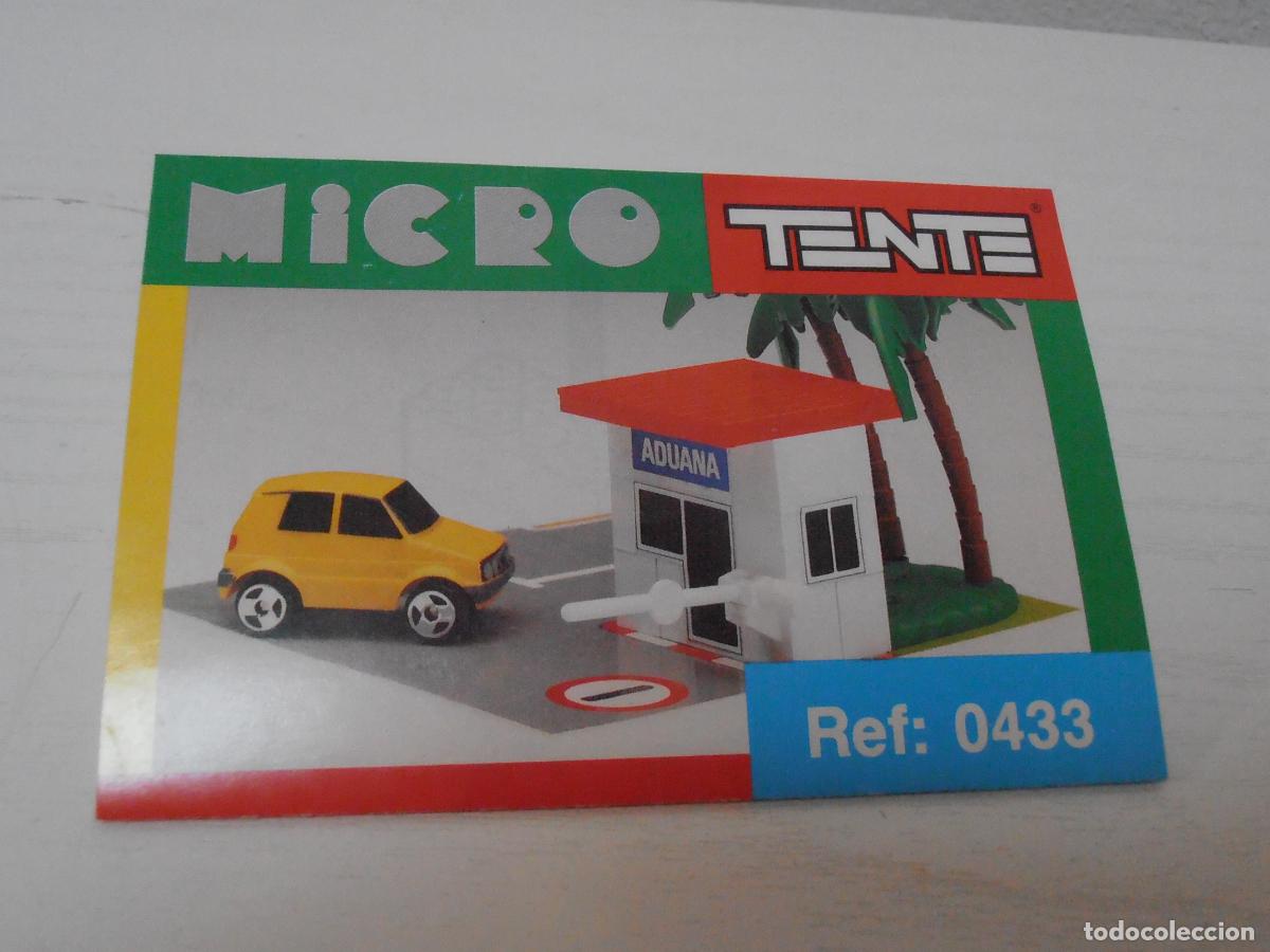 Juguetes antiguos: INSTRUCCIONES, TENTE MICRO REF 0433, EXIN