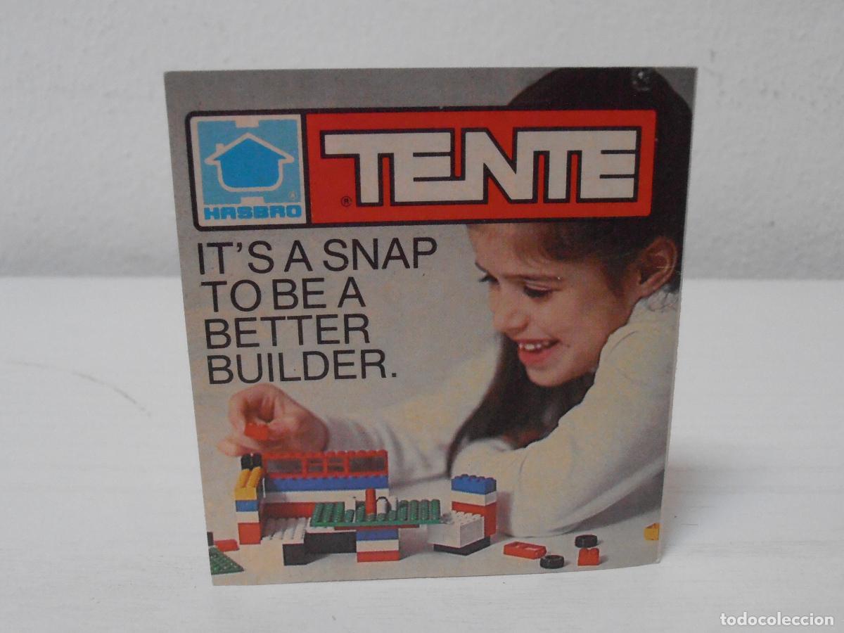 Juguetes antiguos: CATALOGO, TENTE IT&acute;S A SNAP TO BE A BETTER BUILDER, DESPLEGABLE, HASBRO