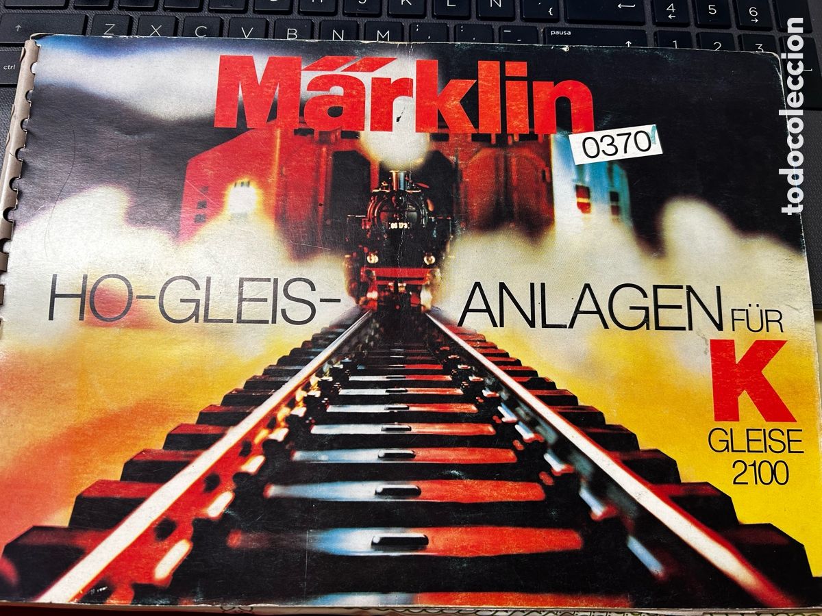 Juguetes antiguos: CATALOGO TRENES MARKLIN HO GLEIS ANLAGEN 0390 ALEMAN A&Ntilde;OS 70