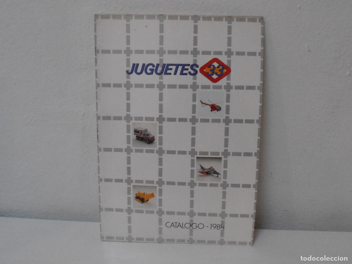 Juguetes antiguos: CATALOGO TIENDA, JUGUETES 33, 1984, ANTIGUA JUGUETERIA