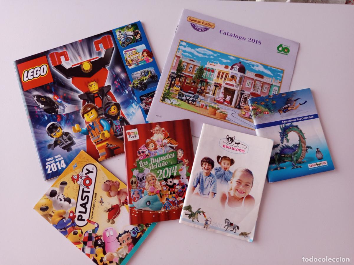 Juguetes antiguos: LOTE CATALOGOS Y REVISTA JUGUETES VARIOS A&Ntilde;OS LEGO PLASTOY SILVANIA BULLYLAND