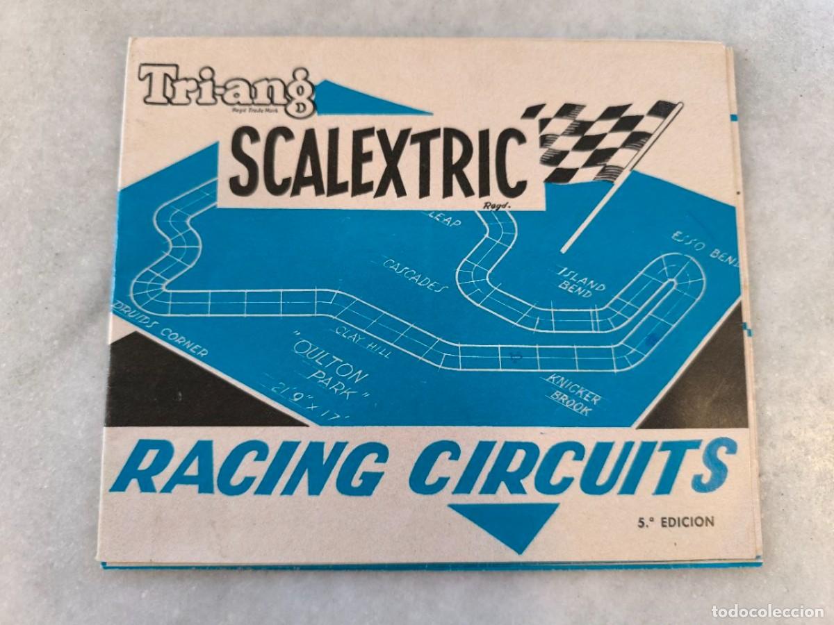 Juguetes antiguos: CATALOGO CICUITOS SCALEXTRIC 5 EDICION L6