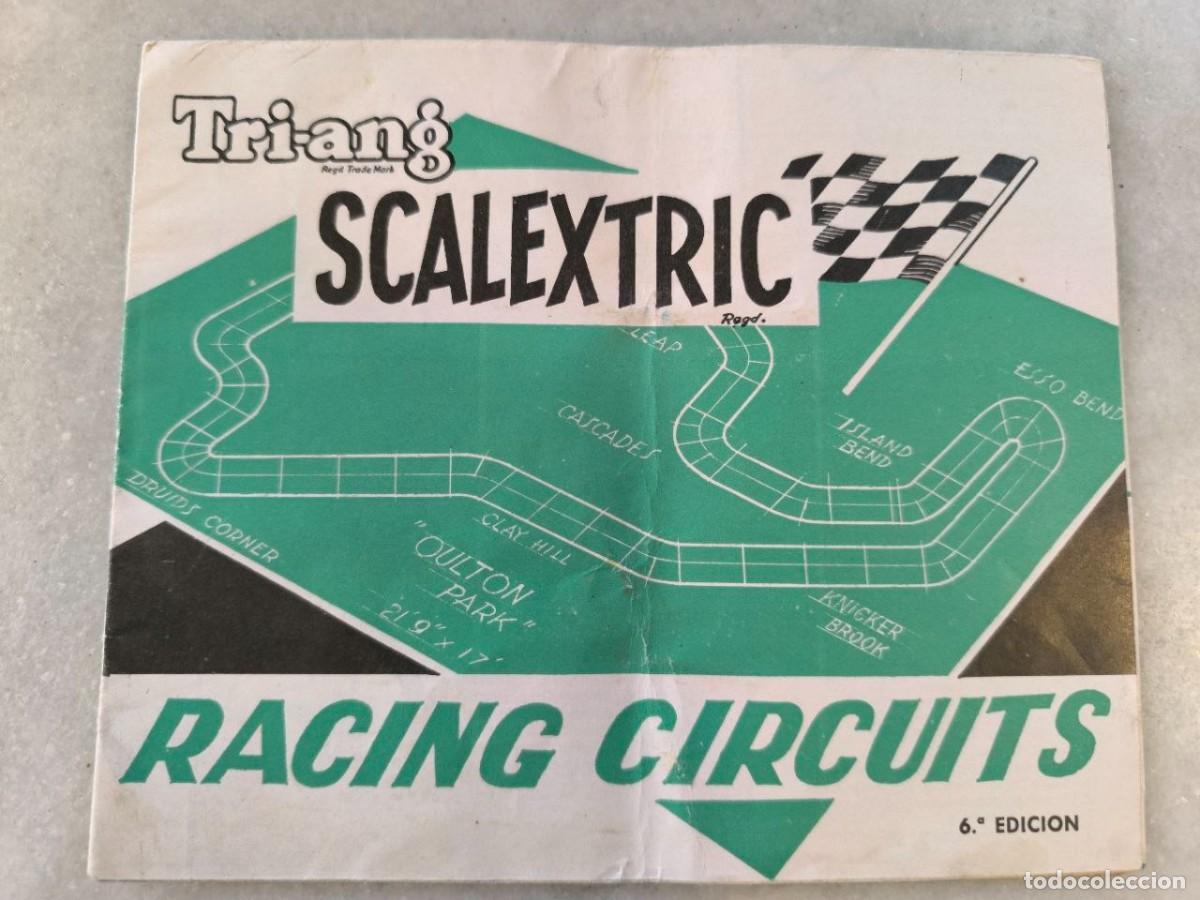 Juguetes antiguos: CATALOGO CICUITOS SCALEXTRIC 6 EDICION L6