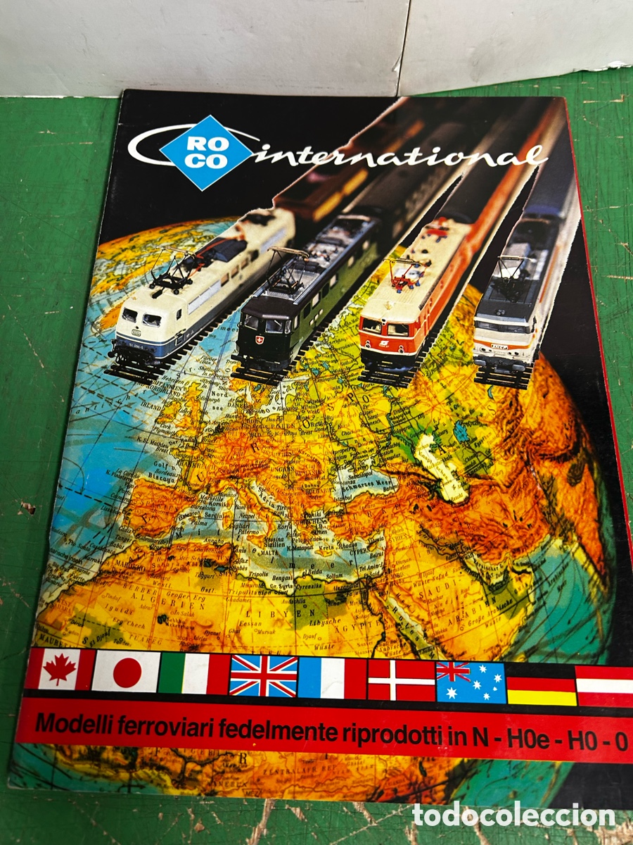 Juguetes antiguos: ROCO CATALOGO DE TRENES ROCO INTERNACINAL